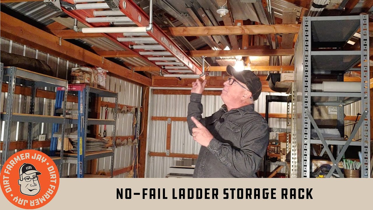 How to Store an Extension Ladder