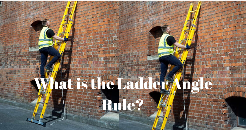 What is the Ladder Angle Rule?