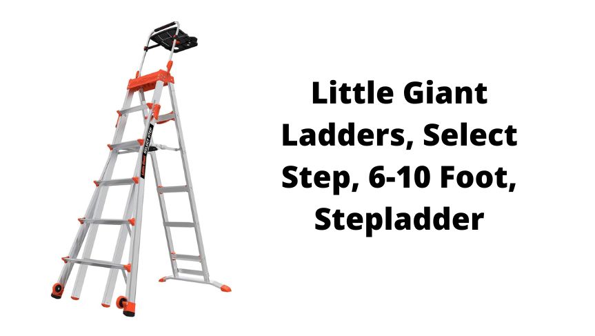 Little Giant Ladders, Select Step, 6-10 Foot, Stepladder