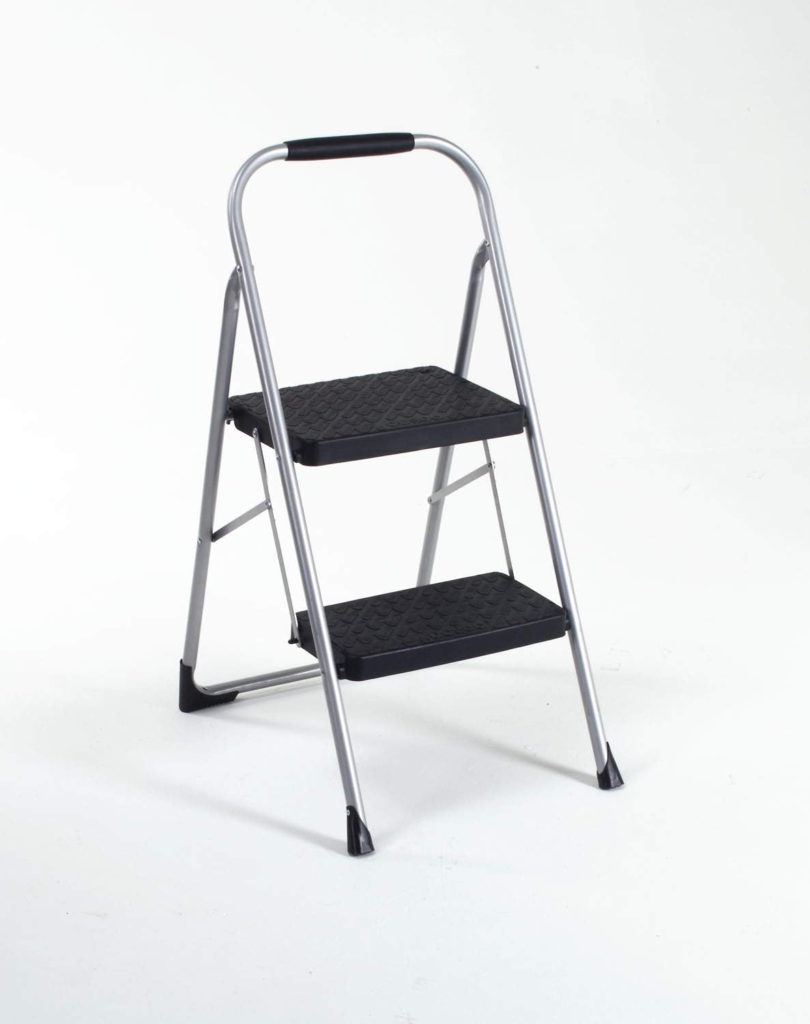 Best Ladder For Interior Painting: 2. COSCO 11308PBL1E Two Step Big Step Folding